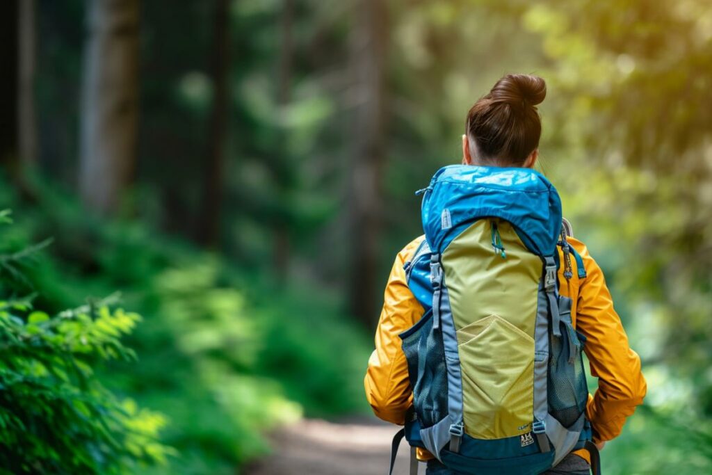 Randonnée pédestre dans la réserve naturelle de la Leyre