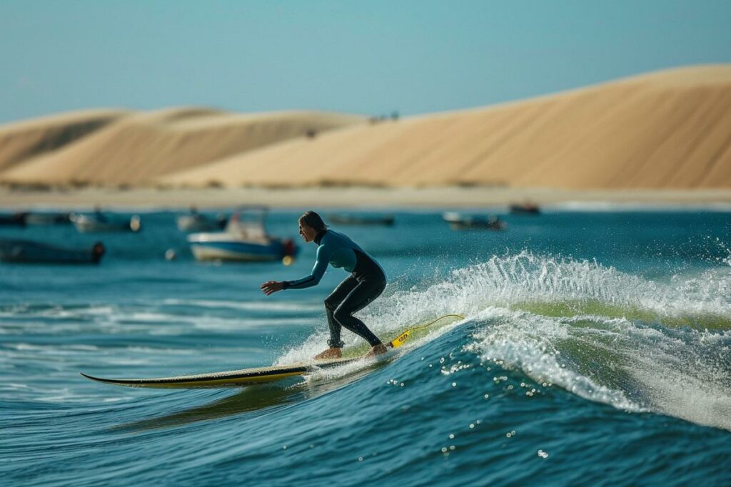 Sports nautiques au Bassin d’Arcachon : surf, paddle, et kite-surf