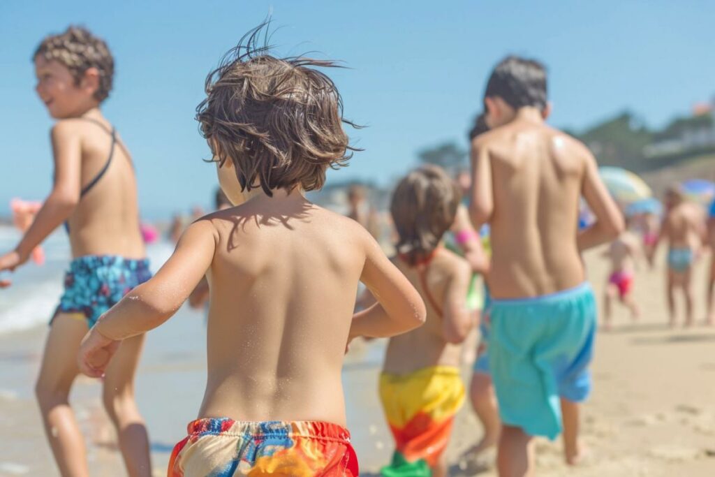 Plage Pereire : familiale et animée